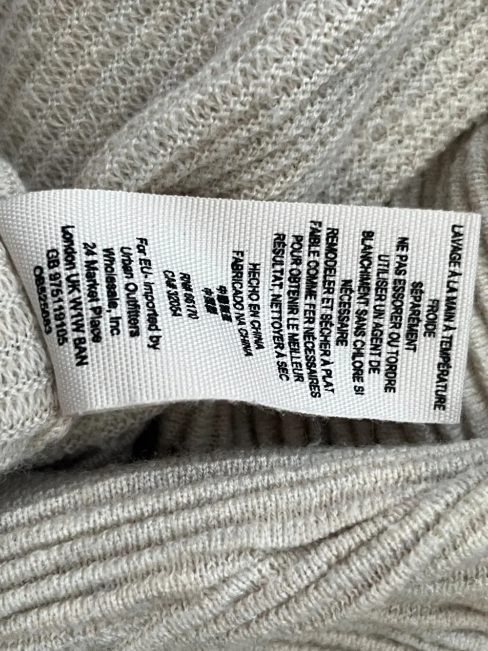 Free People Cream Sweater